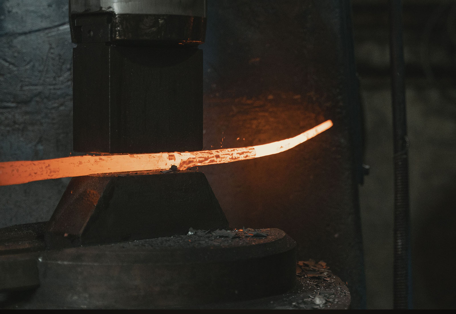 Reference workshop photograph showing forge atmosphere
